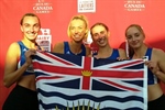 A Friday night flurry of medals for Team BC in athletics
